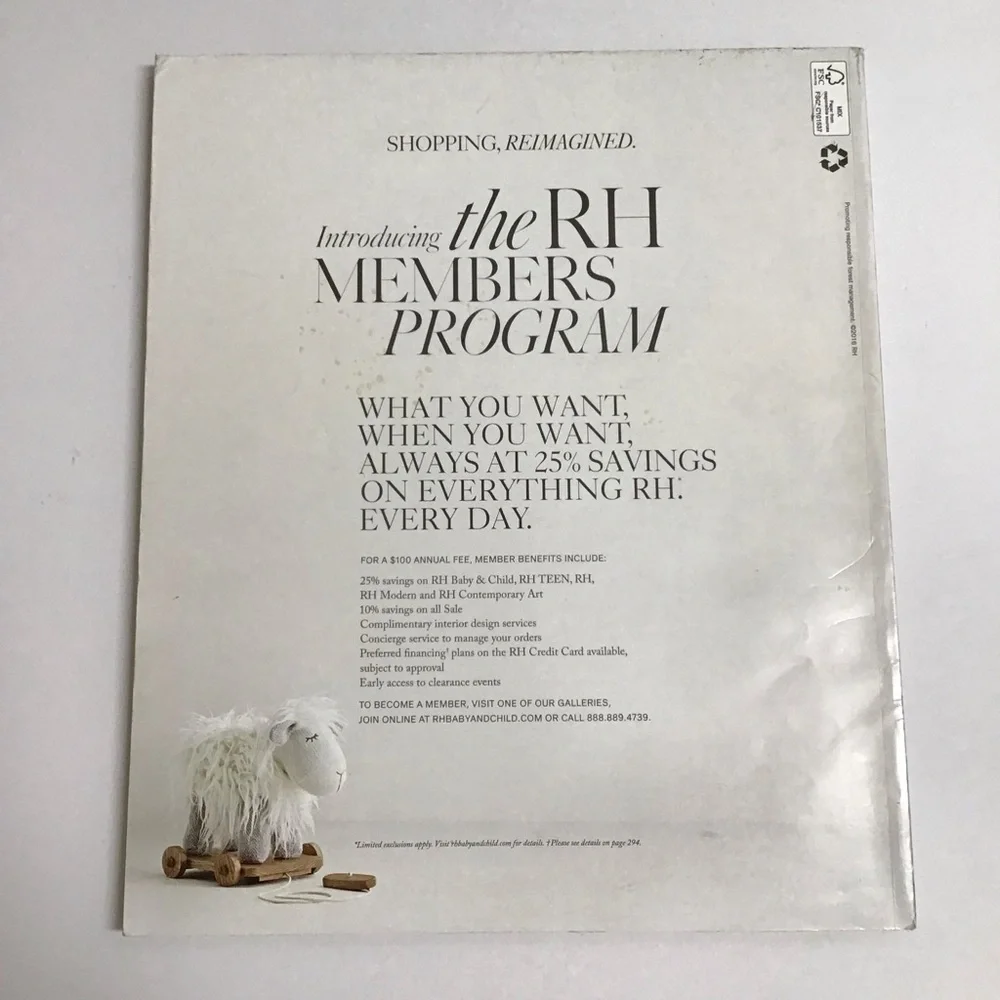 Restoration Hardware RH Baby & Child 2012 Catalog Home Interior Design 290 Pages